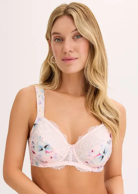 Reggiseno con ferretto e spalline imbottite, bonprix