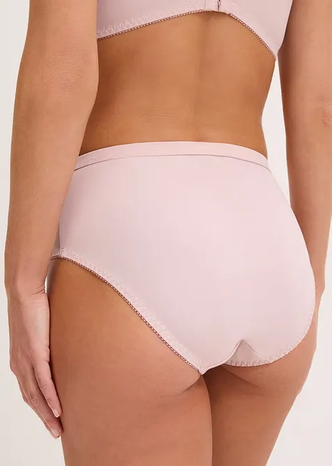 Slip alto con ricami delicati, bonprix