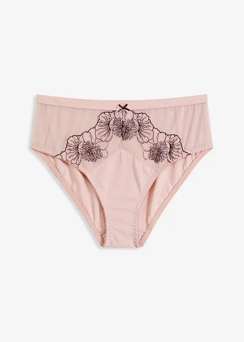 Slip alto con ricami delicati, bonprix