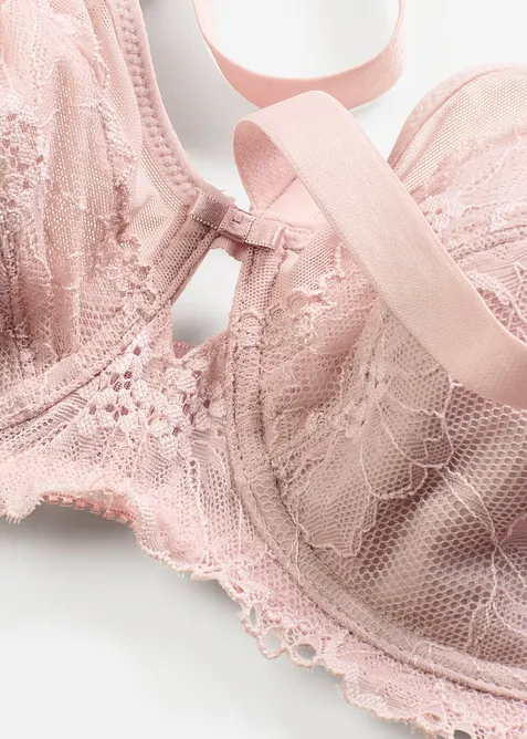 Reggiseno minimizer con pizzo delicato, bonprix