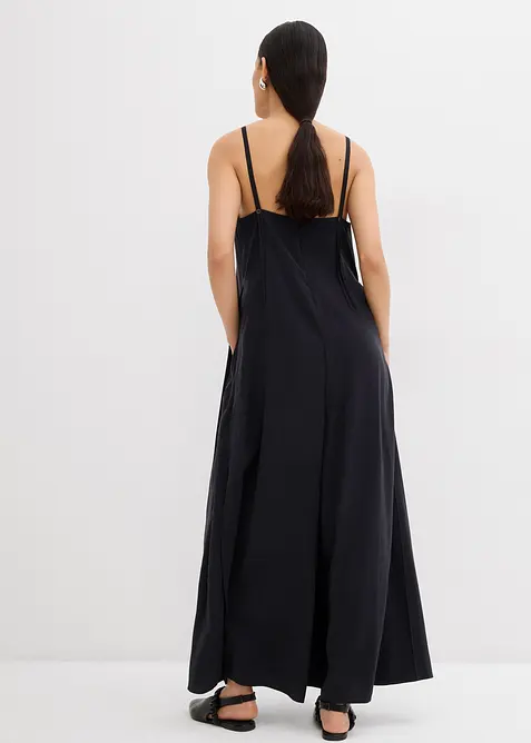 Tuta elegante in misto viscosa con spalline regolabili, bonprix
