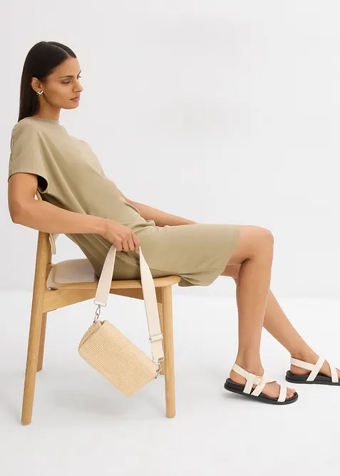 Abito in maglina di puro cotone biologico, bonprix