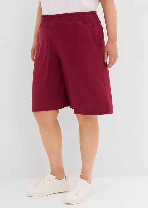 Bermuda in jersey di misto viscosa, bonprix