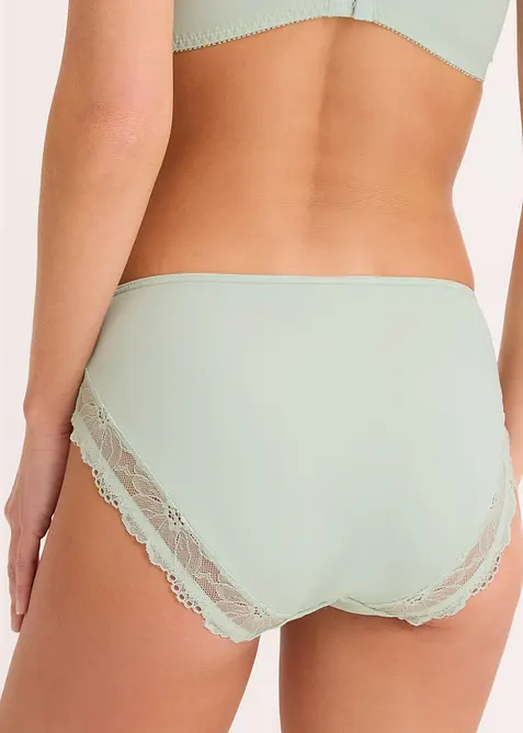 Slip alto con pizzo delicato, bonprix