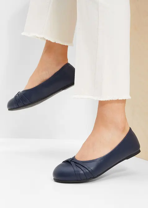 Ballerine in larghezza comoda dalla calzata confortevole, bonprix