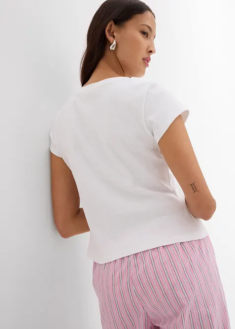 T-shirt in puro cotone biologico, bonprix
