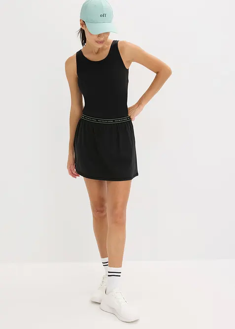 Gonna sportiva ultra leggera con shorts integrati, bonprix