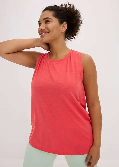 Top per sport ad asciugatura rapida (pacco da 2), bonprix