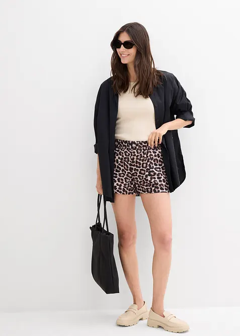 Shorts con elastico in vita, bonprix