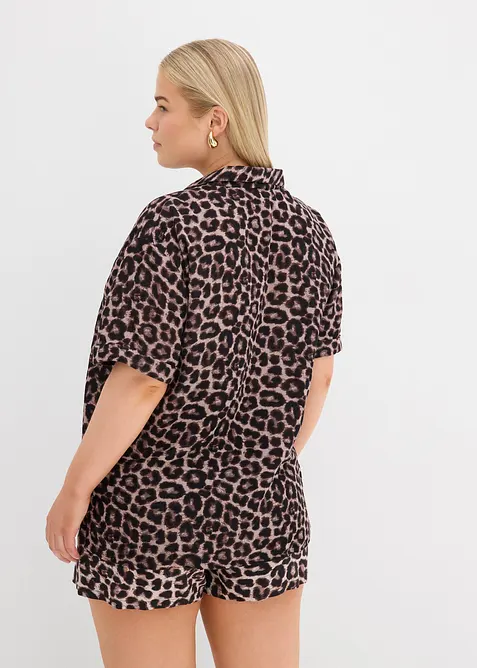 Camicetta oversize in mussola, bonprix