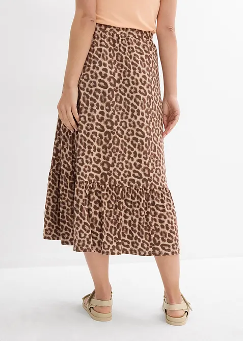 Gonna in jersey di misto viscosa, bonprix