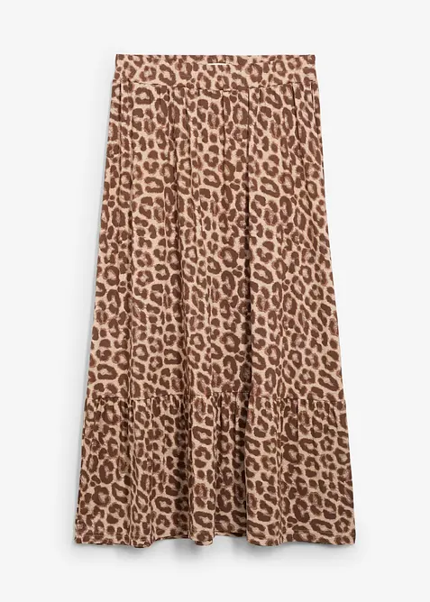 Gonna in jersey di misto viscosa, bonprix