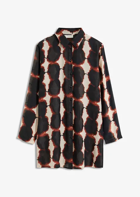 Camicetta lunga in fantasia batik, bonprix