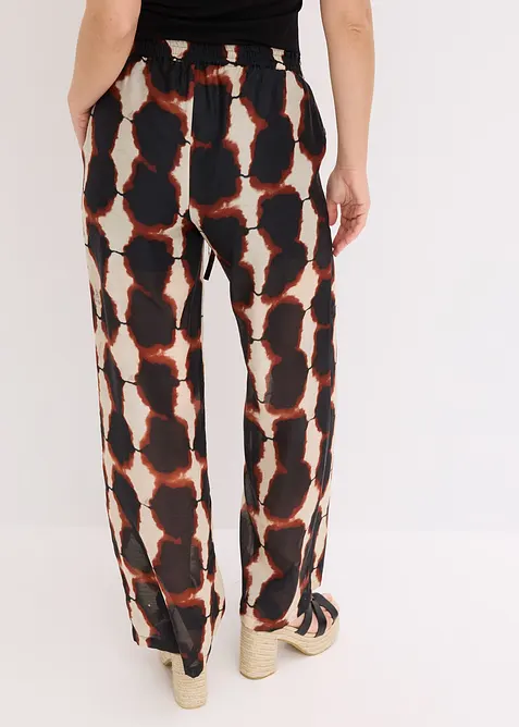 Pantaloni larghi in fantasia batik, bonprix