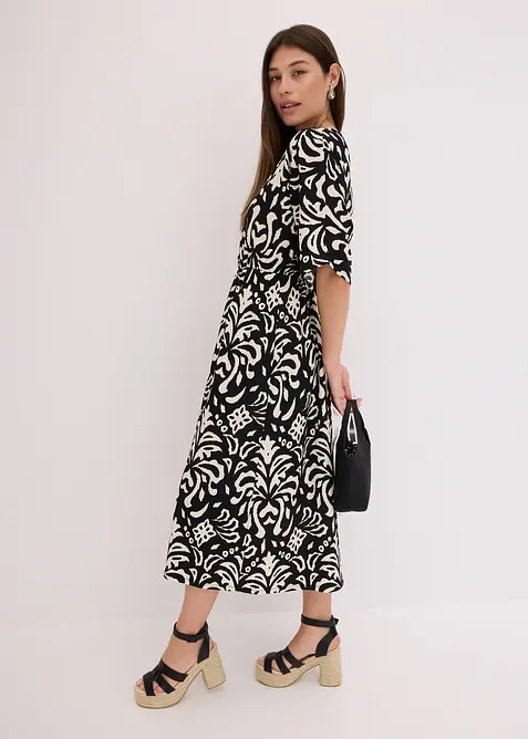 Abito di jersey fantasia, bonprix