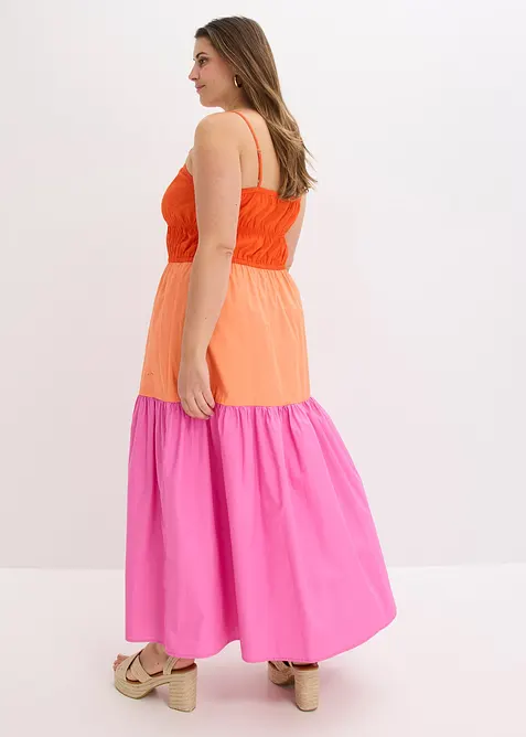 Abito con spalline in puro cotone, bonprix