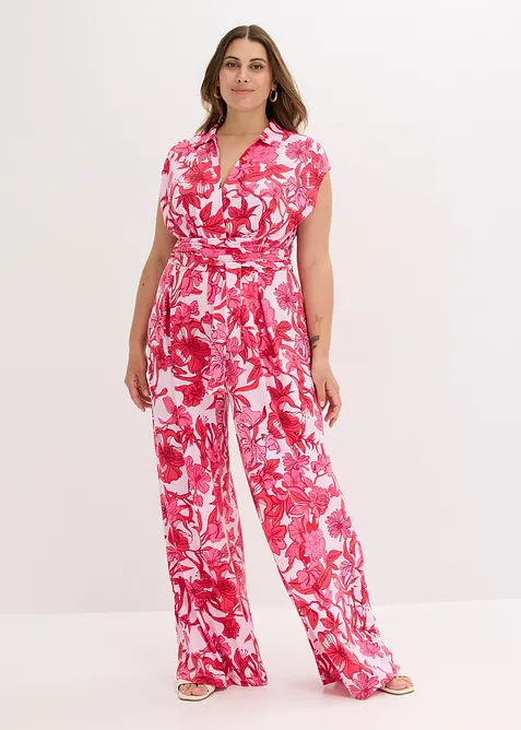 Tuta in jersey fantasia, bonprix