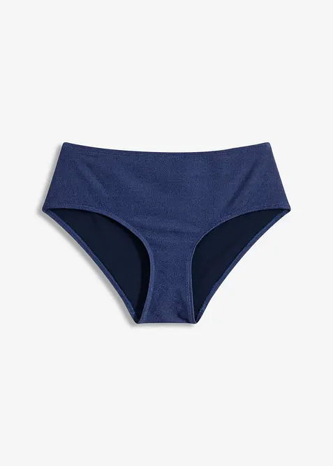 Slip effetto denim per bikini, bonprix