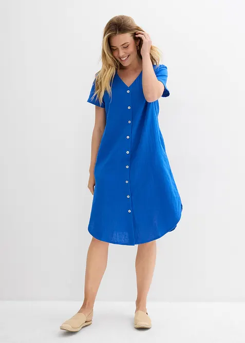 Abito chemisier in soffice mussola, bonprix