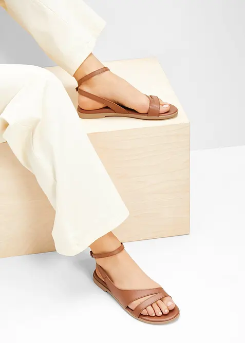 Sandali in pelle, bonprix