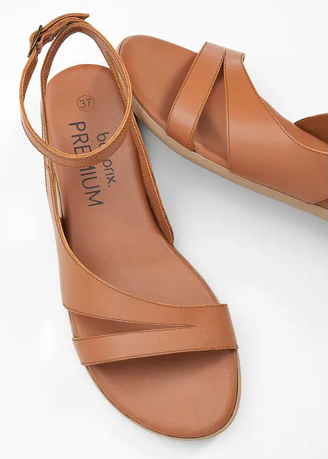 Sandali in pelle, bonprix