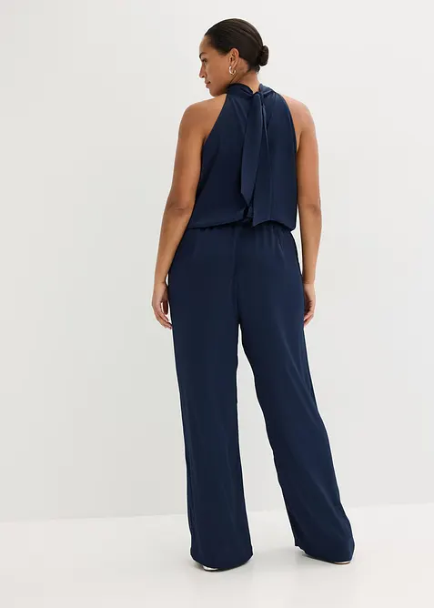 Tuta in satin operato, bonprix