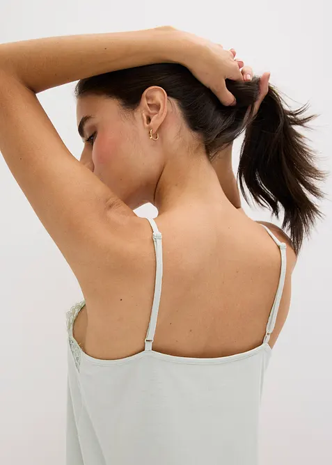 Top pigiama in misto viscosa morbido, bonprix