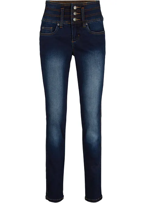 Jeans modellanti slim, vita alta, bonprix