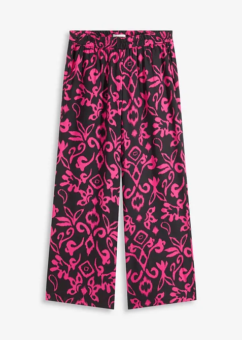 Pantaloni larghi in viscosa fluida, bonprix