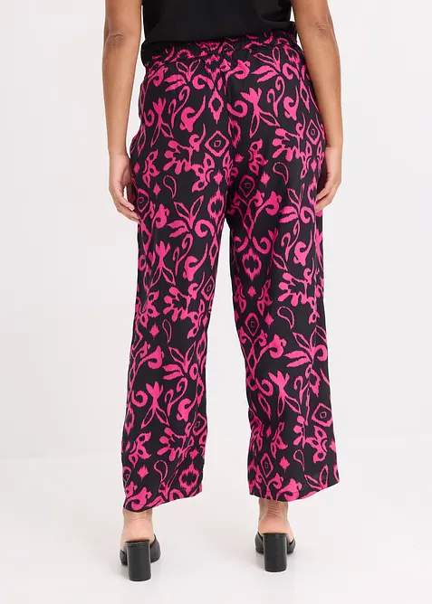 Pantaloni larghi in viscosa fluida, bonprix