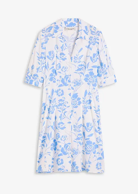 Abito chemisier in viscosa fluente, bonprix