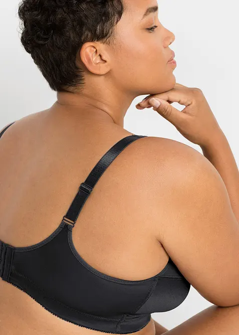 Reggiseno contenitivo senza ferretto con spalline imbottite (pacco da 2), bonprix