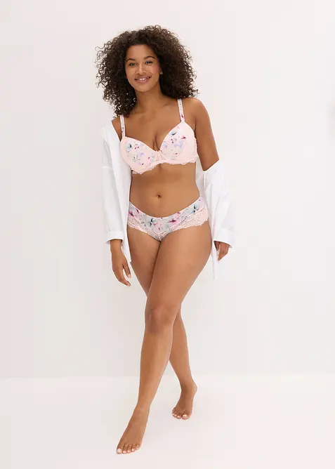 Culotte con effetto lucido raffinato, bonprix