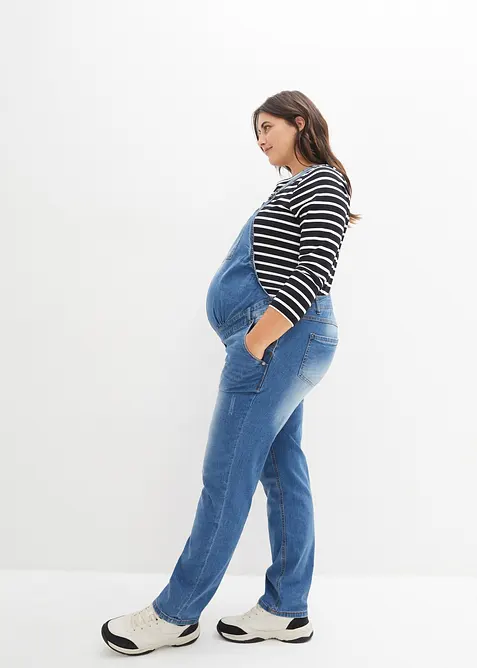 Salopette prémaman, straight leg, bonprix