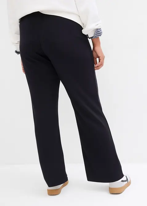 Pantaloni in felpa con viscosa, bonprix