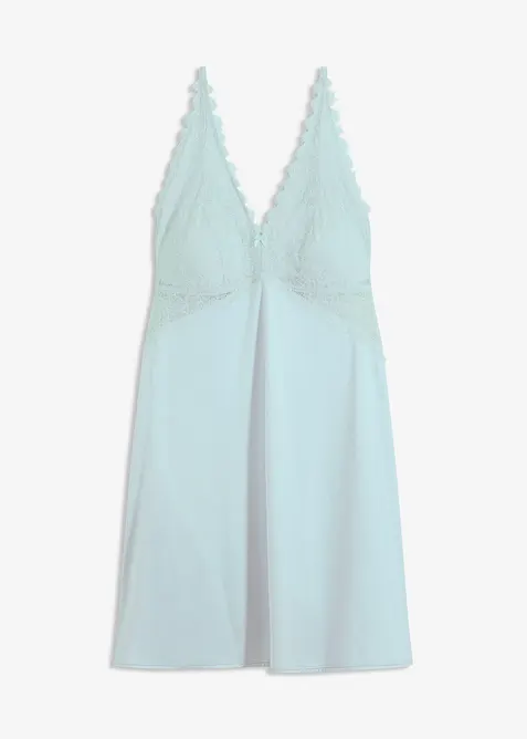 Sottoveste con materiale lucido, bonprix