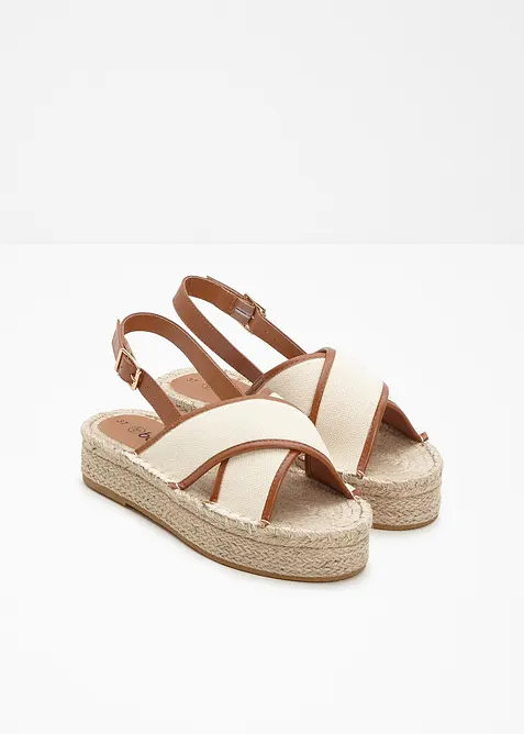 Sandali con plateau, bonprix