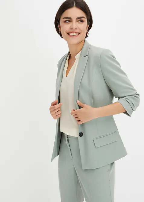 Blazer con maniche drappeggiate, bonprix