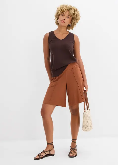 Bermuda in jersey con cinta comoda, bonprix