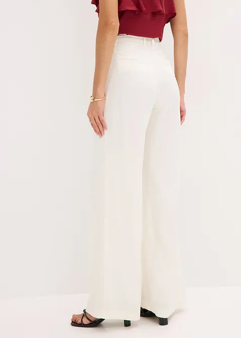 Pantaloni larghi in viscosa fluente, bonprix