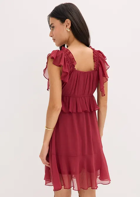 Abito di chiffon svasato, bonprix