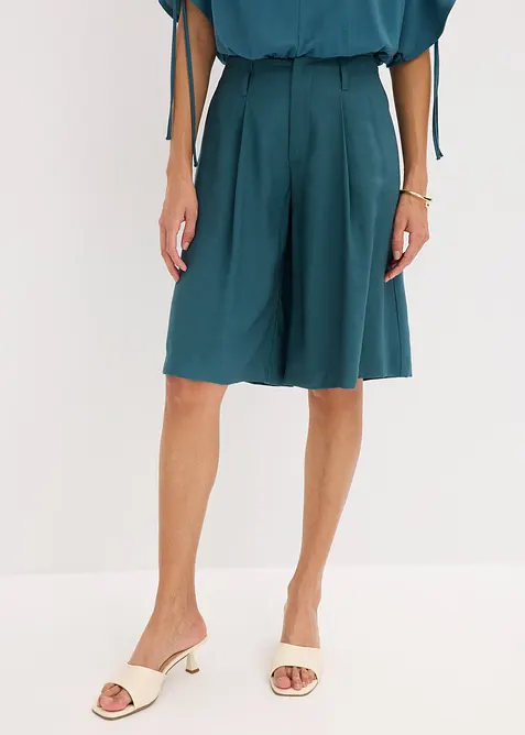 Bermuda larghi con pinces, bonprix