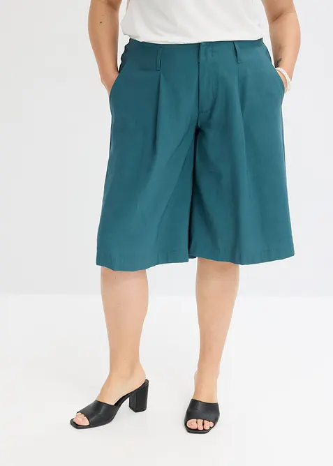 Bermuda larghi con pinces, bonprix