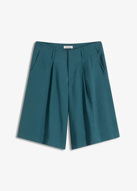Bermuda larghi con pinces, bonprix