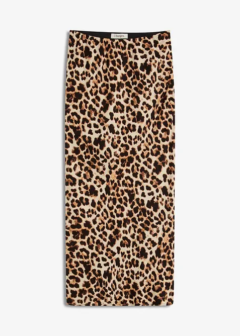 Gonna midi in viscosa fluente, bonprix