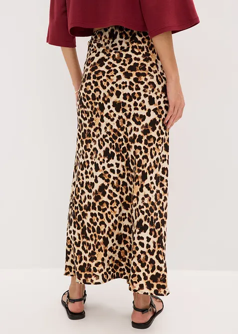 Gonna midi in viscosa fluente, bonprix