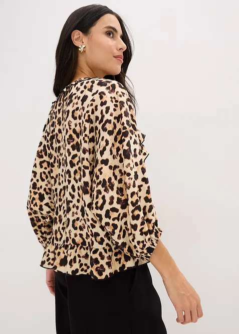 Blusa in misto viscosa fine, bonprix