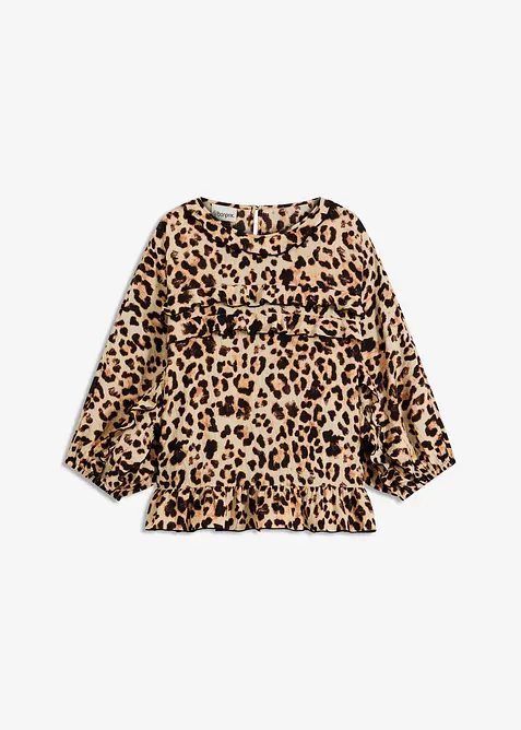 Blusa in misto viscosa fine, bonprix