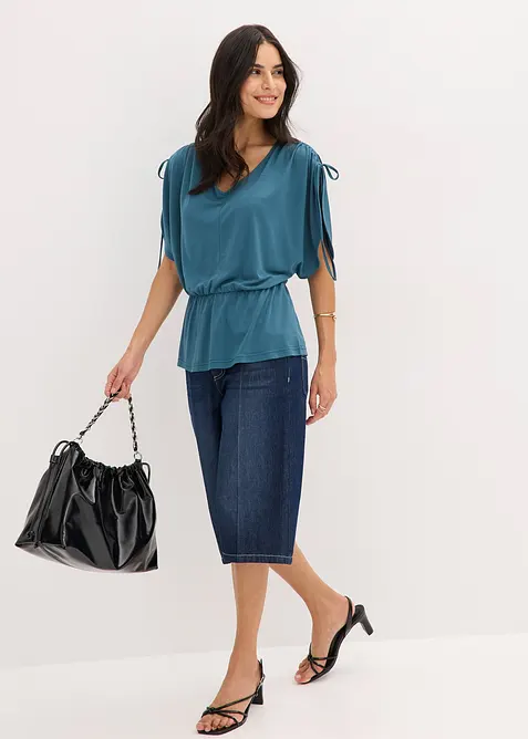 Maglia in morbido filato misto modal, bonprix