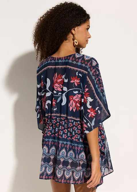 Tunica copricostume in chiffon leggero, bonprix